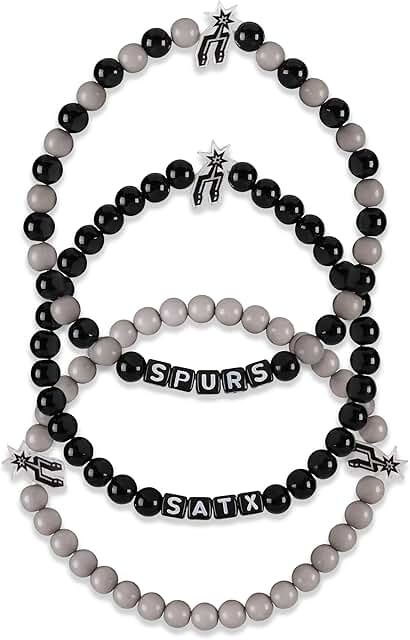 NBA Team Logo Beaded Friendship Bracelets Set