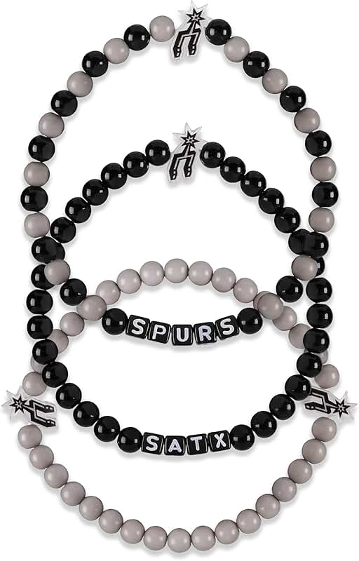 NBA Team Logo Beaded Friendship Bracelets Set