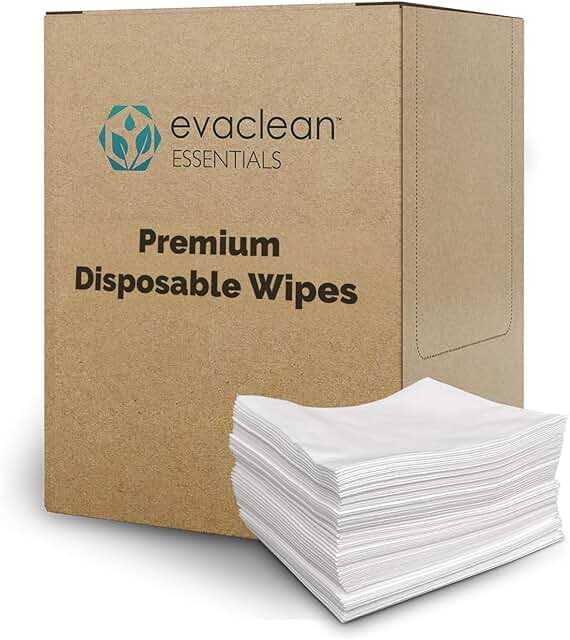 Extra Large Premium Disposable Wipes, 200 Count