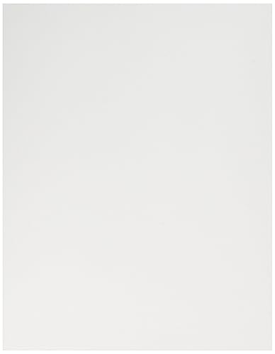 White 8.5 x 11 Heavyweight Cardstock, 250 Sheets