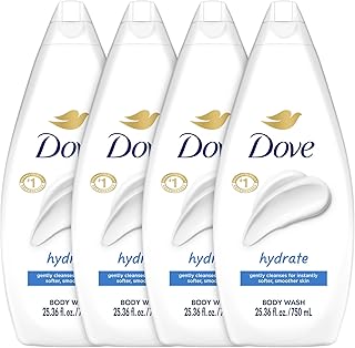 Hydrating Body Wash Pack, 4 Bottles, 25.36 Oz Each