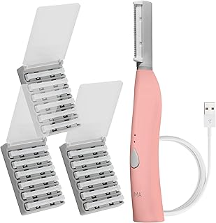 Patented Dermaplane Razor for Women Face, Painless Exfoliation