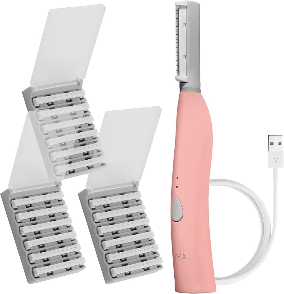 Patented Dermaplane Razor for Women Face, Painless Exfoliation