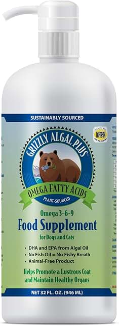 Algal Plus Omega 3-6-9 Supplement for Pets