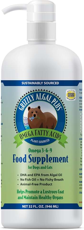 Algal Plus Omega 3-6-9 Supplement for Pets