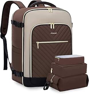 Large Waterproof Travel Backpack with Laptop Space