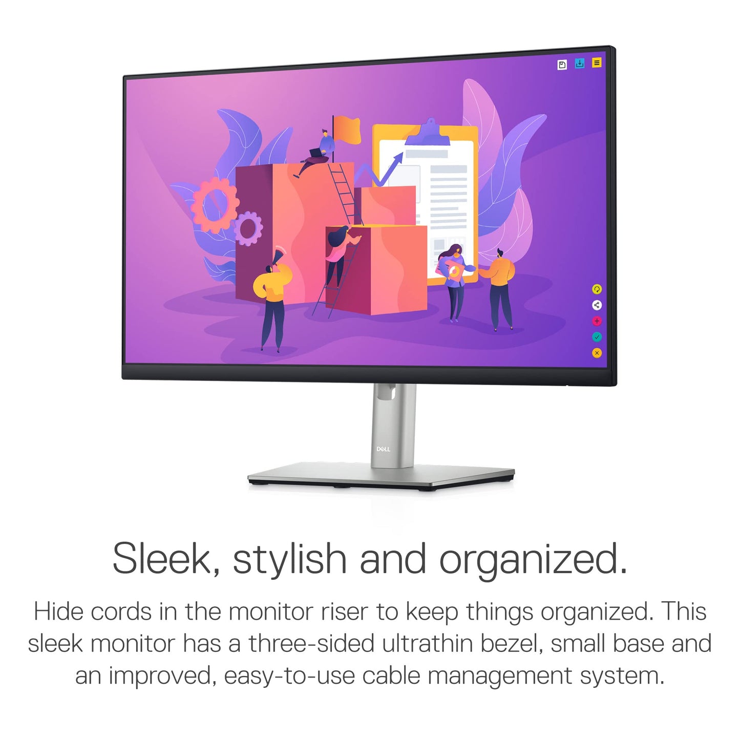24 Monitor - P2422H - Full HD 1080p, IPS Technology, ComfortView Plus Technology