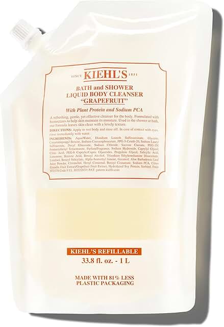 Gentle Grapefruit Body Wash for Moisturized Skin