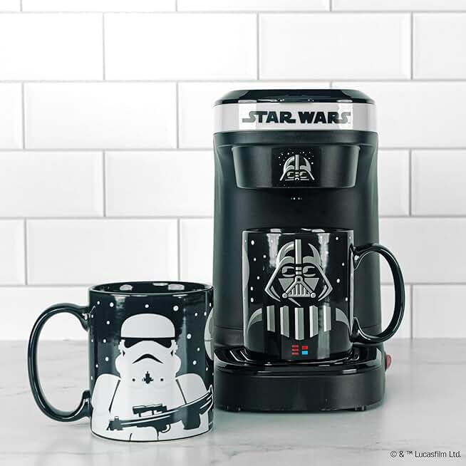 Star Wars Darth Vader and Stormtrooper Coffee Maker Gift Set