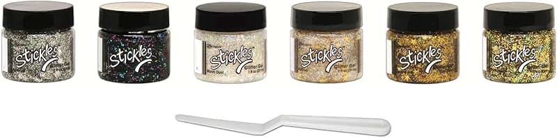 Glitter Gel and Palette Knife Bundle