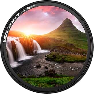 Ultra Slim 58mm UV Filter with 16 Layers Multi Coating