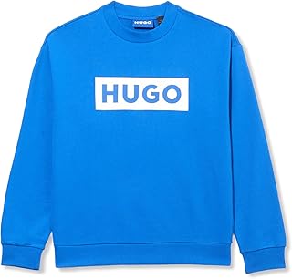 Men's Cotton Crew Neck Sweatshirt with Stripe Design