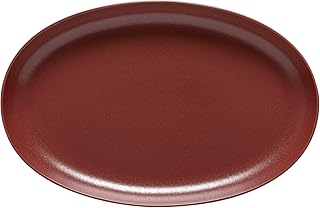 16-inch oval ceramic platter for serving