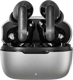 Wireless Bluetooth Earbuds with 60H Playtime and IPX8 Waterproof