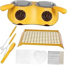 Electric Chocolate Melting Pot with DIY Molds