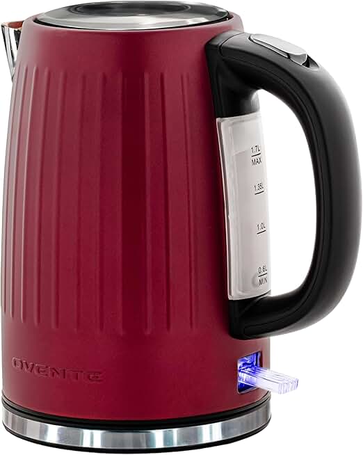 1.7L Stainless Steel Electric Kettle with Fast Boil