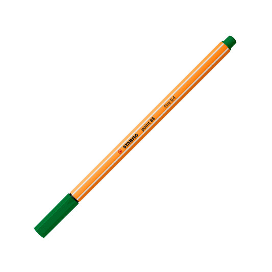 Pack of 10 Assorted Fineliner Point 88