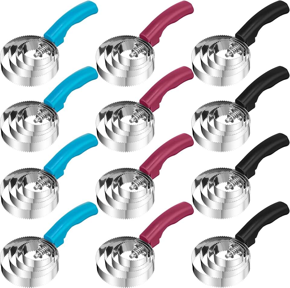 12 Pack Reversible Curry Combs with Rings for Horses and Pets