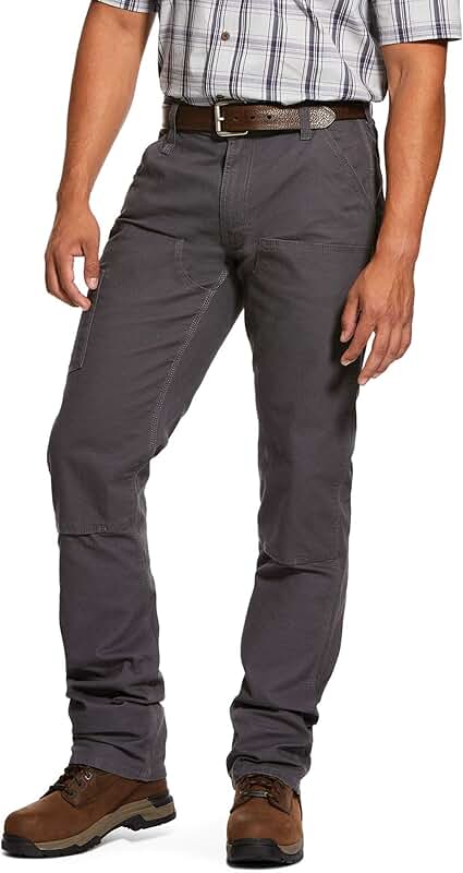 Men's Relaxed Durastretch Double Front Straight Leg Pants