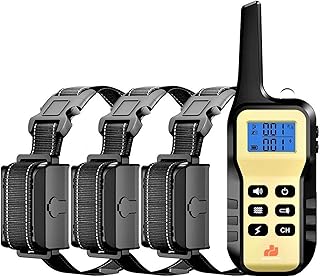 Remote Dog Bark Training Collar for 3 Dogs