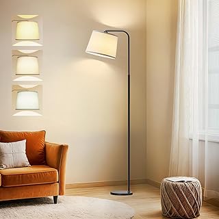 Floor Lamp with 3 Color Temperatures and Foot Switch