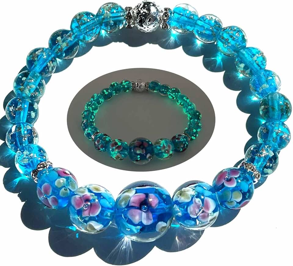 Handmade Lily Garden Glow-in-the-Dark Firefly Jewelry