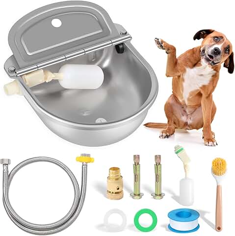Outdoor Automatic Water Dispenser for Dogs and Livestock