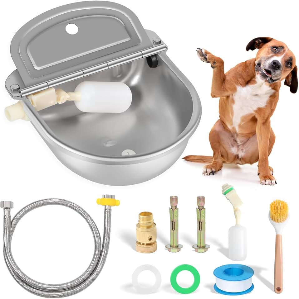 Outdoor Automatic Water Dispenser for Dogs and Livestock