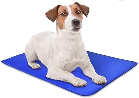 Self-Cooling Dog Mat for Kennels and Beds