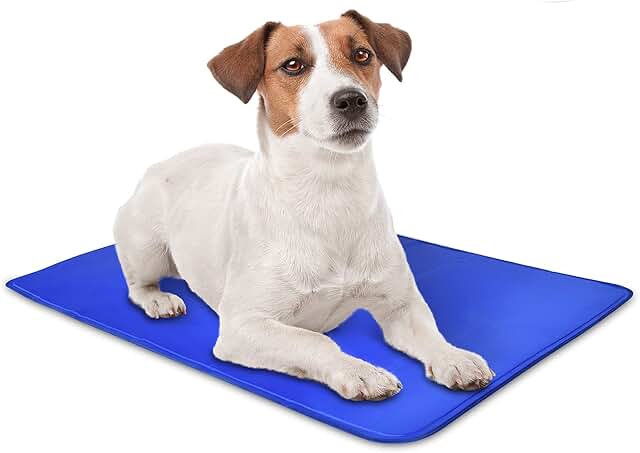 Self-Cooling Dog Mat for Kennels and Beds