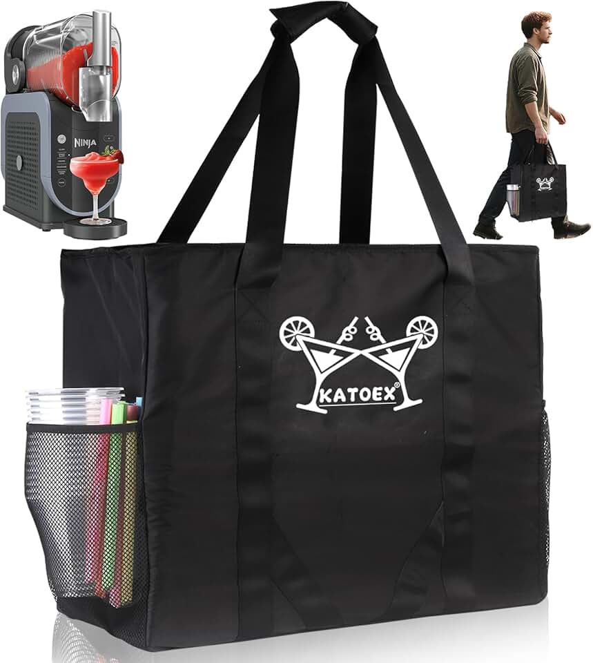 Large Travel Tote for Slushie Machine with Handle