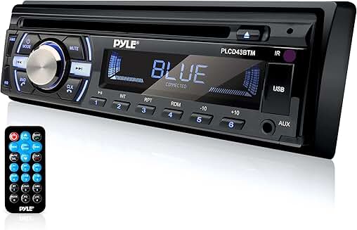 Marine Bluetooth Stereo Receiver with CD and USB