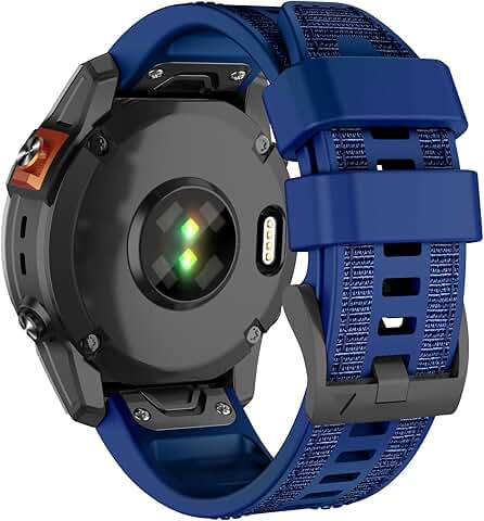 26mm Silicone Watch Strap for Garmin Fenix Series