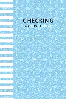 Checking Account Ledger with 6 Columns for Transactions