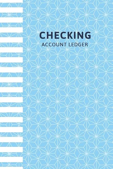 Checking Account Ledger with 6 Columns for Transactions