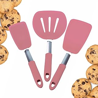 Flexible Silicone Spatula Set for High-Heat Cooking