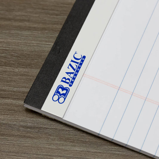 Perforated White Memo Pads, 50 Sheets, 5x8 Inches, 2 Pack