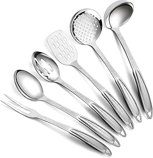 6-Piece Stainless Steel Kitchen Utensil Set