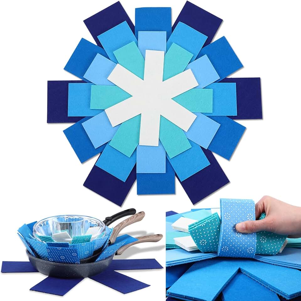 24-piece pot and pan protectors in 6 sizes