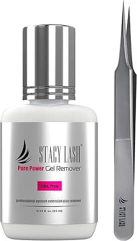Gel Remover and Isolation Tweezers for Lash Extensions