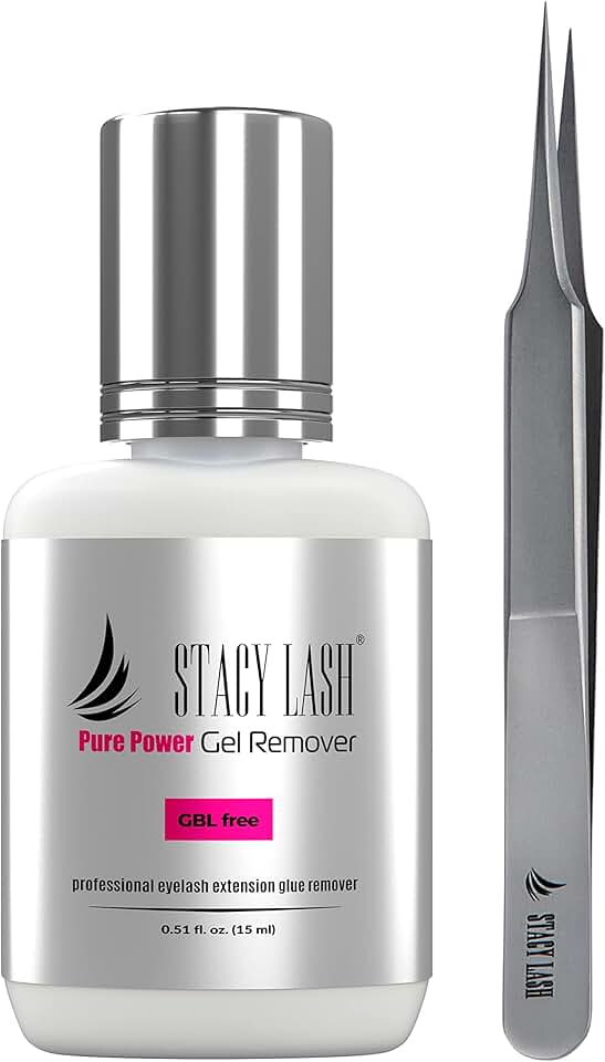 Gel Remover and Isolation Tweezers for Lash Extensions