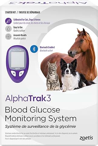 Pet Blood Glucose Monitoring Kit for Cats, Dogs, and Horses