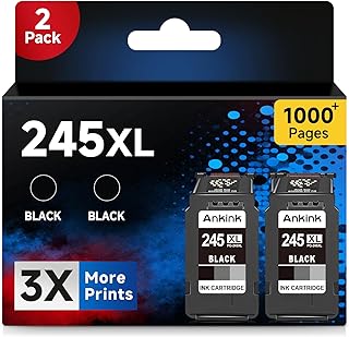 Black Ink Cartridge Replacement for Pixma Printers