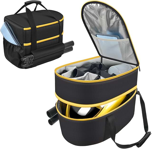 Portable Steam Cleaner Storage Bag with Pockets