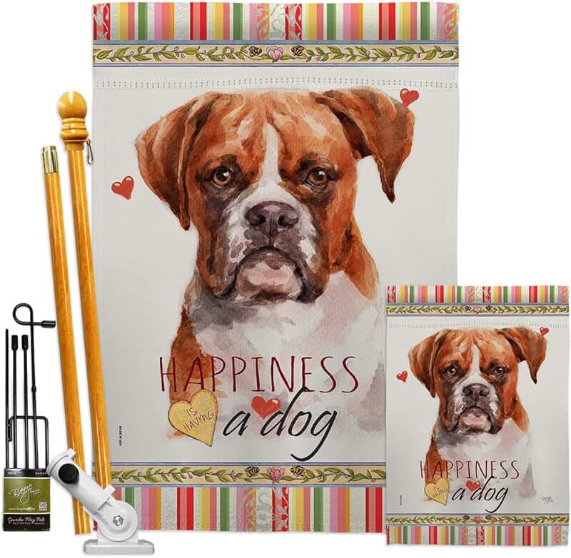 Dog and Pet Garden Flag Kit for Yard Decoration