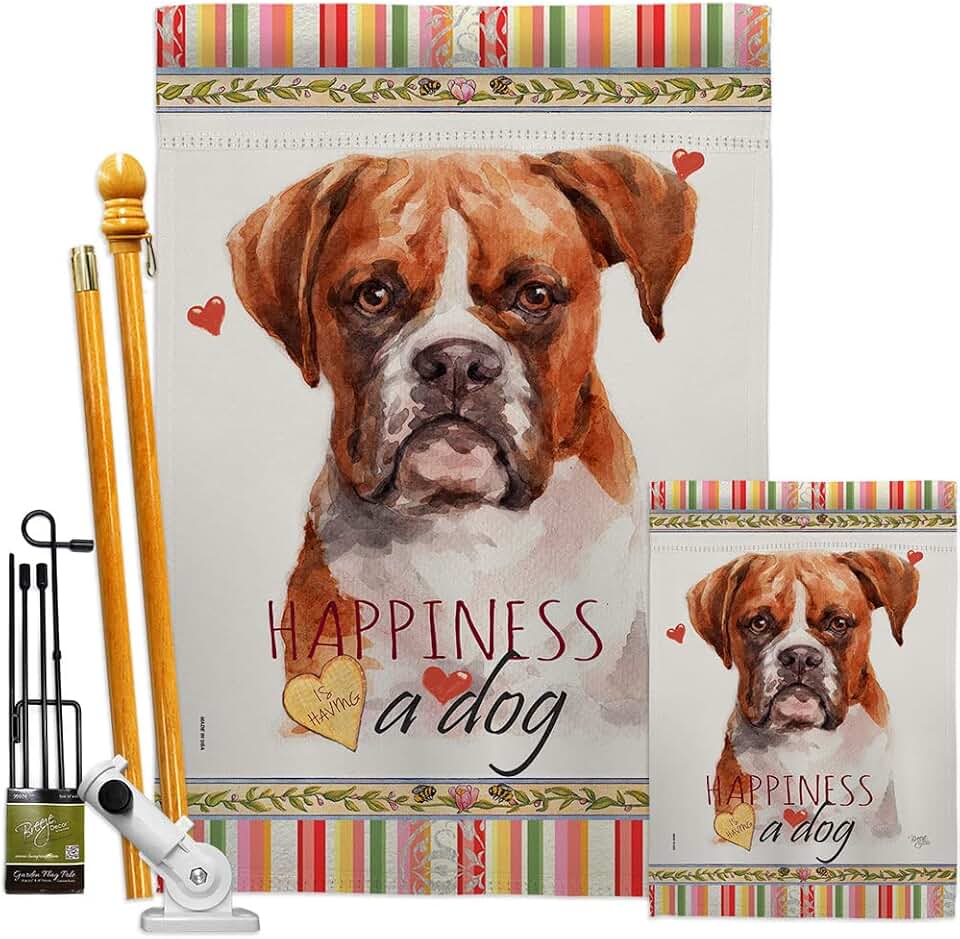 Dog and Pet Garden Flag Kit for Yard Decoration