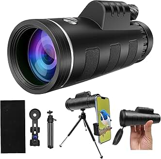 High Power 80x100 Monocular for Hunting and Travel