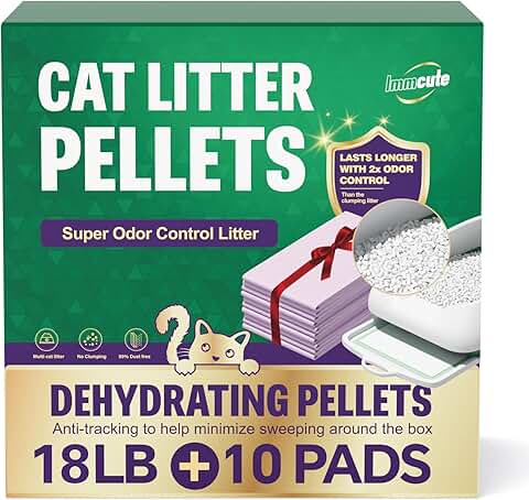 Cat Zeolite Pellets with Odor Control and Pee Pads