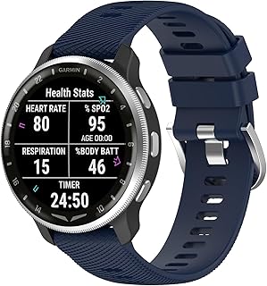 20mm Adjustable Sport Silicone Watch Bands for Men and Women