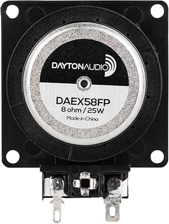 Flat Pack 58mm Exciter, 25W, 8 Ohm